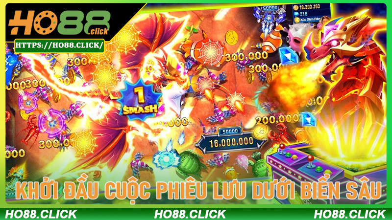 Khởi đầu cuộc phiêu lưu dưới biển sâu